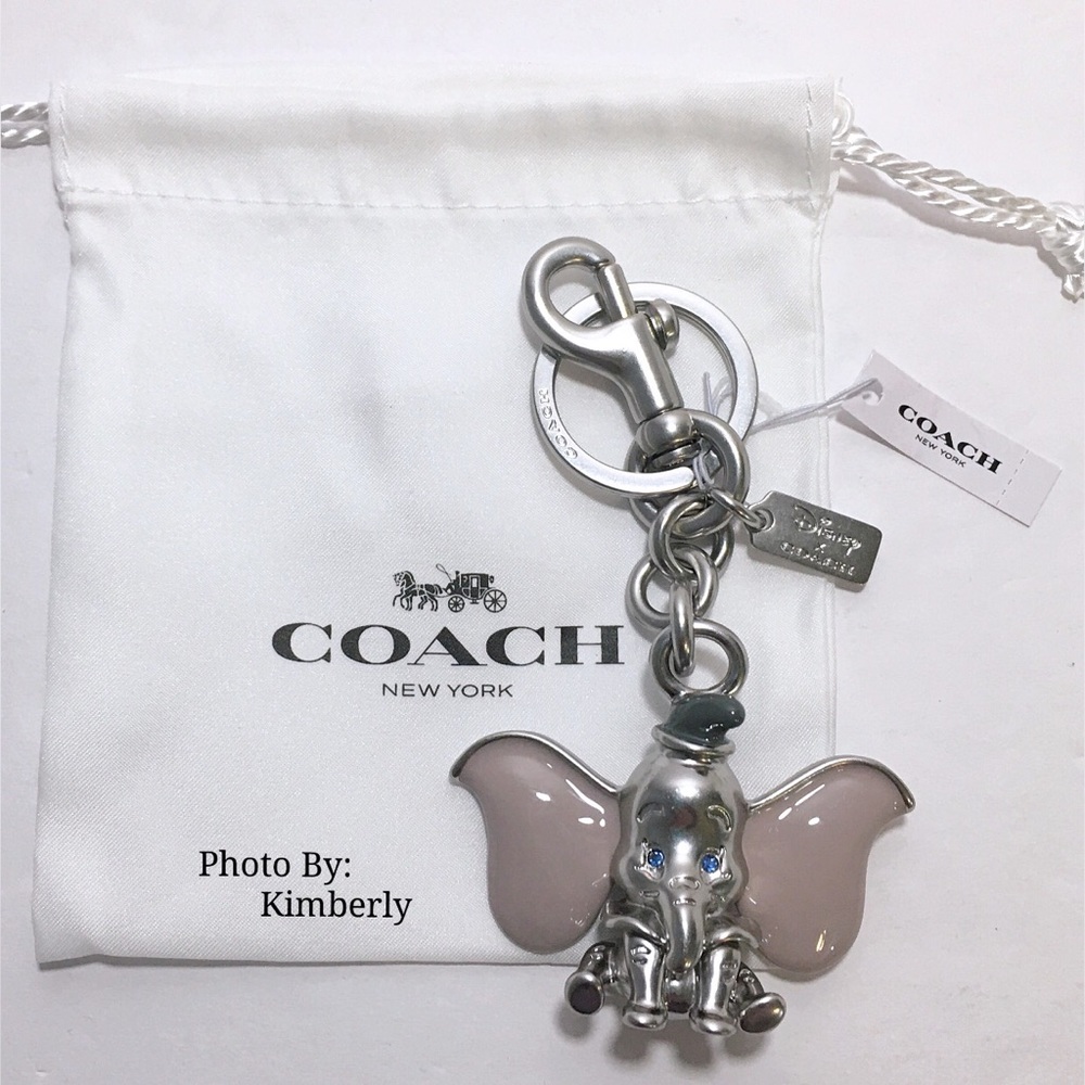 Sold Out! Coach Disney Dumbo Keychain Bag Charm - Picture 3 of 5